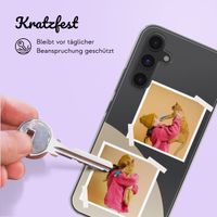 Personalisierte Hülle mit Filmrolle N°3 iPhone 15 - Transparent