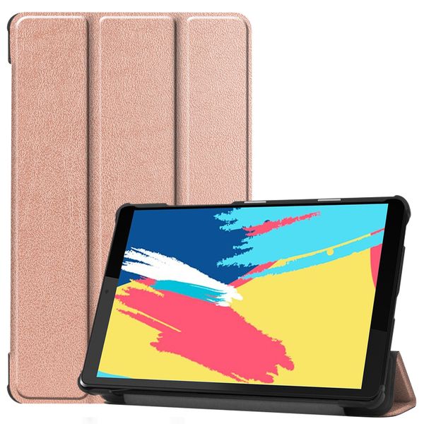 imoshion Trifold Klapphülle Lenovo Tab M8 / M8 FHD - Rose Gold