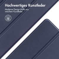 imoshion Trifold Klapphülle für das iPad 11 (2025) 11 Zoll / iPad 10 (2022) 10.9 Zoll - Dunkelblau