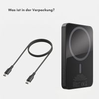 Selencia Vivid Powerbank 5.000 mAh - MagSafe und Qi - Black / Leopard