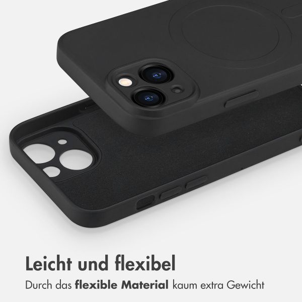 imoshion Color Back Cover mit MagSafe Apple iPhone 14 - Schwarz