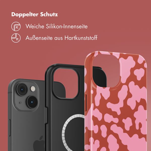 Selencia Vivid Rückabdeckung mit MagSafe Apple iPhone 14 - Moo’d Blush Pink