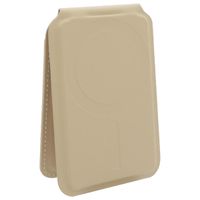 Coehl MagSafe Kartenhalter mit Spiegel und Ständer - Cream