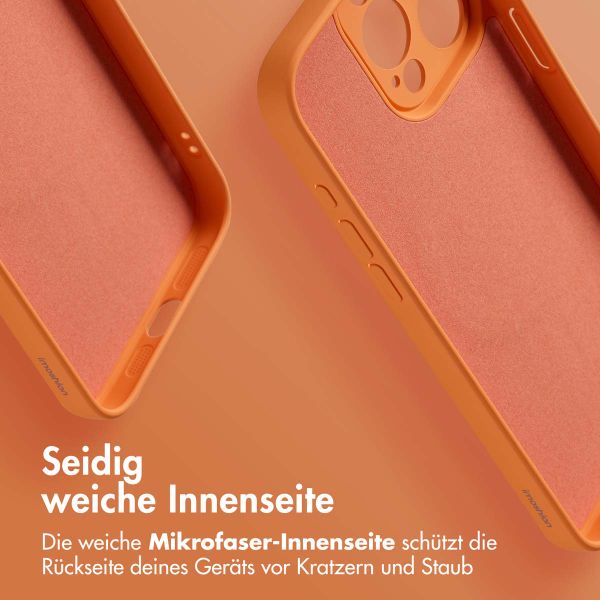 imoshion Color Back Cover mit MagSafe Apple iPhone 15 Pro Max - Neon Orange