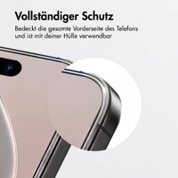 Accezz Gehärtetes Glas Displayschutz mit Applikator - 2-Pack Apple iPhone Duo