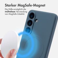 imoshion Color Back Cover mit MagSafe für das Samsung Galaxy S25 - Dunkelblau