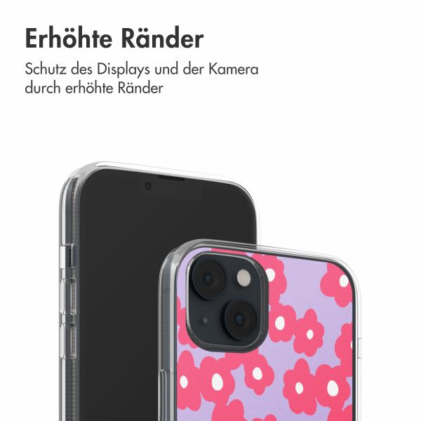 imoshion  Design Hülle für das iPhone 14 - Dusty Rose Blossoms