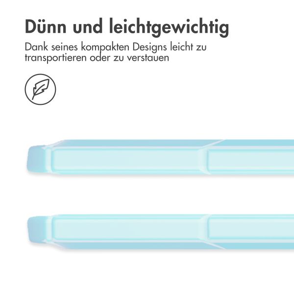 imoshion Trifold Hardcase Klapphülle Samsung Galaxy Tab A11 Plus - Hellblau