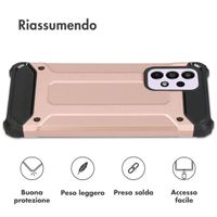 imoshion Rugged Xtreme Case Samsung Galaxy A33 - Rosé gold
