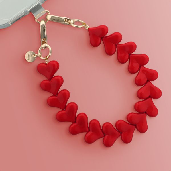 Selencia Lova Herz-Handgelenkbande - Red