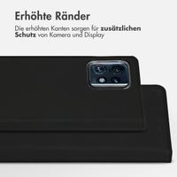 Accezz Wallet TPU Klapphülle Motorola Edge 40 Pro - Schwarz