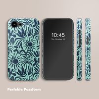 Selencia Vivid Rückabdeckung mit MagSafe Apple iPhone 16e - Tropical Vibes Light Blue
