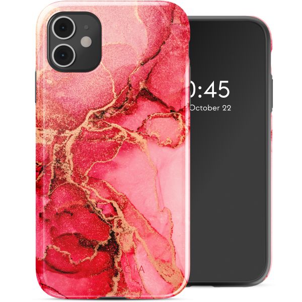 Selencia Vivid Tough Back Cover für das iPhone 11 - Rosy Marble