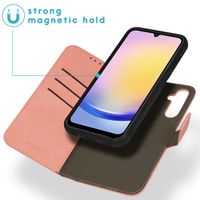 imoshion Entfernbare 2-1 Luxus Klapphülle Samsung Galaxy A25 (5G) - Rosa