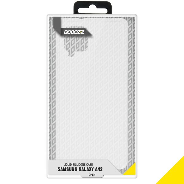 Accezz Clear TPU Backcover Samsung Galaxy A42 - Transparent