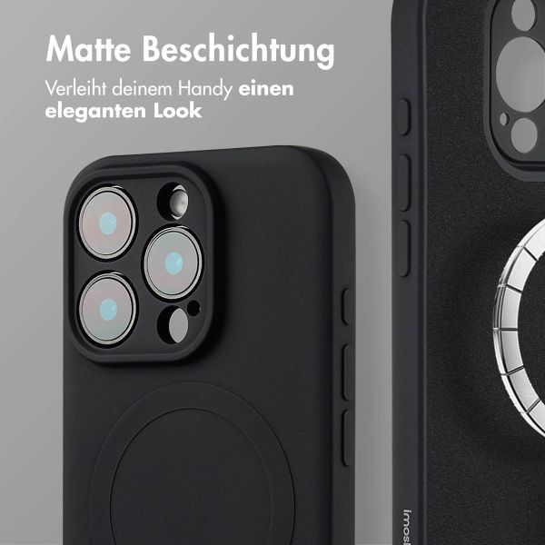 imoshion Color Back Cover mit MagSafe für das Apple iPhone 16 Pro - Schwarz