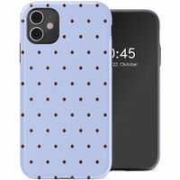 Selencia Vivid Back Cover Apple iPhone 11 - Happy Dots Digital Sky