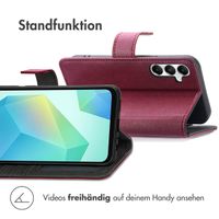 imoshion Luxuriöse Klapphülle Samsung Galaxy A56 - Bordeaux