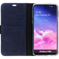 Valenta Klapphülle Classic Luxe Blau für Samsung Galaxy S10e