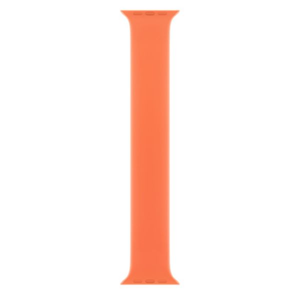 Apple Silikon Solo Loop für das  Apple Watch | 38/40/41/42 mm - Größe 9 - Kumquat