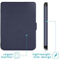 imoshion Slim Hard Case Sleepcover für das Kobo Clara 2E / Tolino Shine 4 - Dunkelblau