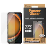 PanzerGlass Refresh Ultra-Wide Fit Anti-Bacterial Screenprotector für das Samsung Galaxy Xcover 6 Pro / Xcover 7