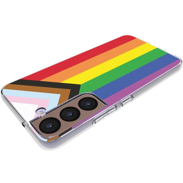 imoshion Design Hülle für das Samsung Galaxy S22 - Rainbow flag