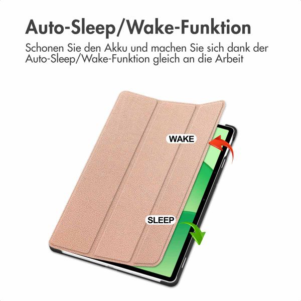 imoshion Trifold Klapphülle OnePlus Pad Lite - Rose Gold