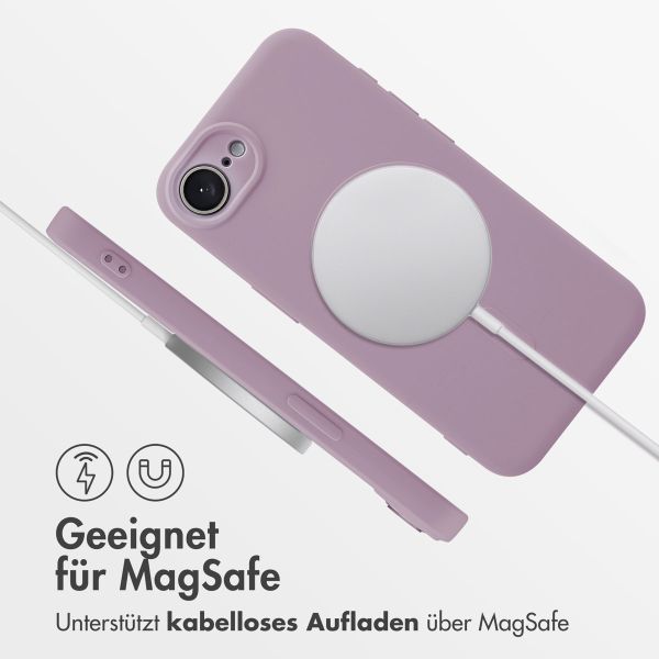 imoshion Color Back Cover mit MagSafe Apple iPhone 16e - Violett