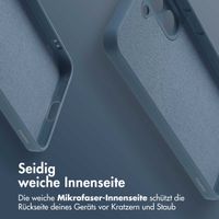 imoshion Color Back Cover mit MagSafe für das Samsung Galaxy S25 - Dunkelblau