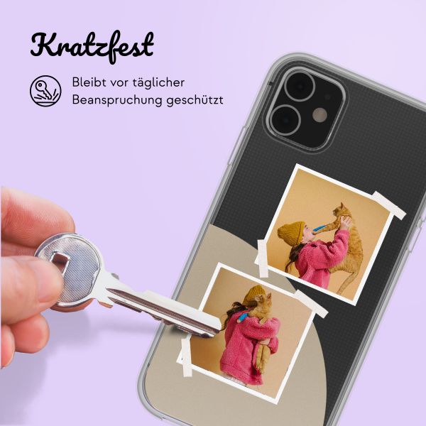 Personalisierte Hülle mit Filmrolle N°2 iPhone SE (2022 / 2020) / 8 / 7 - Transparent