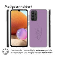 imoshion Design Hülle für das Samsung Galaxy A33 - Floral Purple