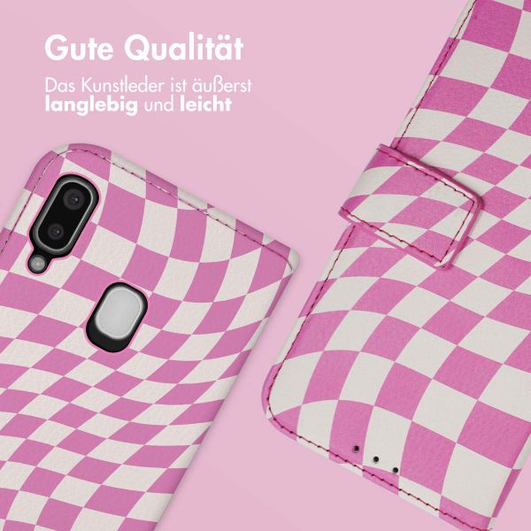 imoshion Design Klapphülle für das Samsung Galaxy A20e - Retro Pink