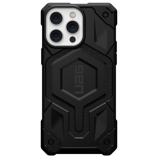 UAG Monarch Backcover MagSafe für das iPhone 14 Pro Max - Kevlar Black