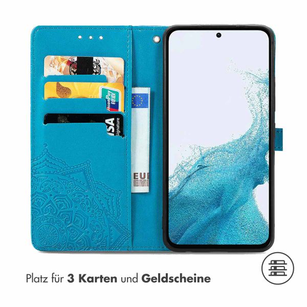 imoshion Mandala Klapphülle Samsung Galaxy A54 (5G) - Türkis