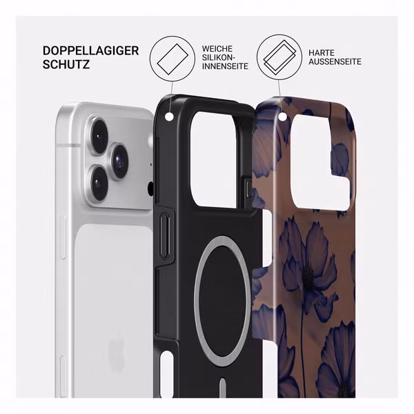 Burga Tough Back Cover MagSafe Apple iPhone 18 Pro Max - Velvet Night