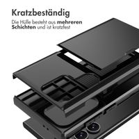 imoshion Backcover mit Kartenfach für das Samsung Galaxy S24 Ultra - Schwarz