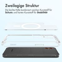 Accezz Xtreme Impact Backcover mit MagSafe Samsung Galaxy Xcover 7 Pro - Transparent