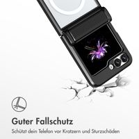 imoshion Rugged Back Cover mit MagSafe Samsung Galaxy Z Flip 6 - Schwarz