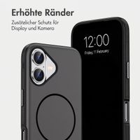 imoshion Color Backcover mit Thin MagSafe Ring Apple iPhone 17 - Schwarz