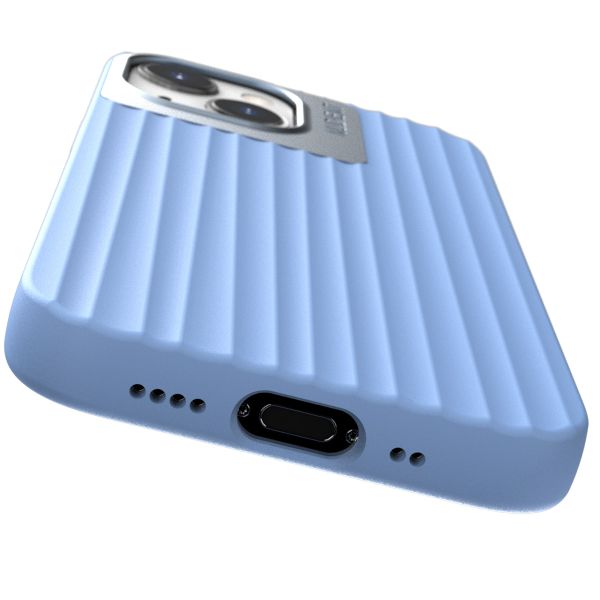 Nudient Bold Case für das iPhone 13 Mini - Maya Blue