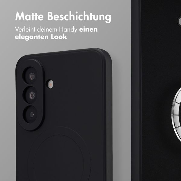 imoshion Color Back Cover mit MagSafe Samsung Galaxy A37 (5G) - Schwarz
