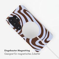 Selencia Vivid Rückabdeckung mit MagSafe Samsung Galaxy S26 Ultra - Dream Swirl Chocolate
