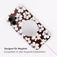 Selencia Vivid Rückabdeckung mit MagSafe Apple iPhone 16 - Choco Flower Pop