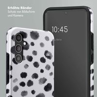 Selencia Vivid Tough Back Cover für das Samsung Galaxy A34 (5G) - Trendy Leopard