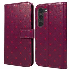 imoshion Design Klapphülle Samsung Galaxy S23 - Crush Check Coral Dust