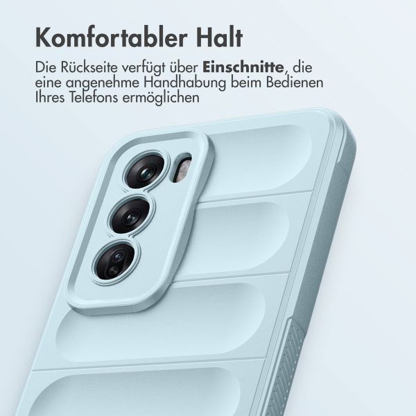 imoshion EasyGrip Back Cover für das Oppo Reno 12 Pro - Hellblau