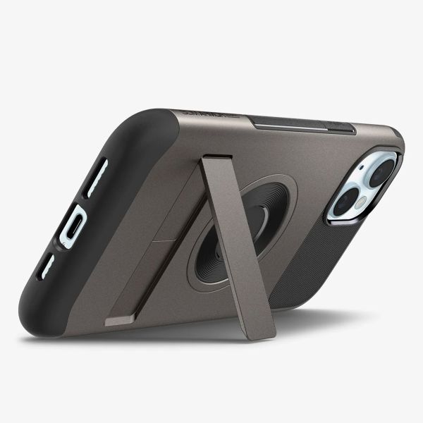 Spigen Slim Armor™ Case MagSafe Apple iPhone 15 / 14 / 13 - Gunmetal