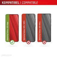 Displex Bildschirmschutzfolie Real Glass Full Cover Samsung Galaxy S25 Edge