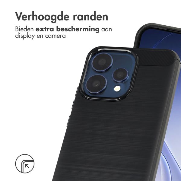 imoshion Brushed Back Cover Oppo Reno15 F (5G) - Schwarz